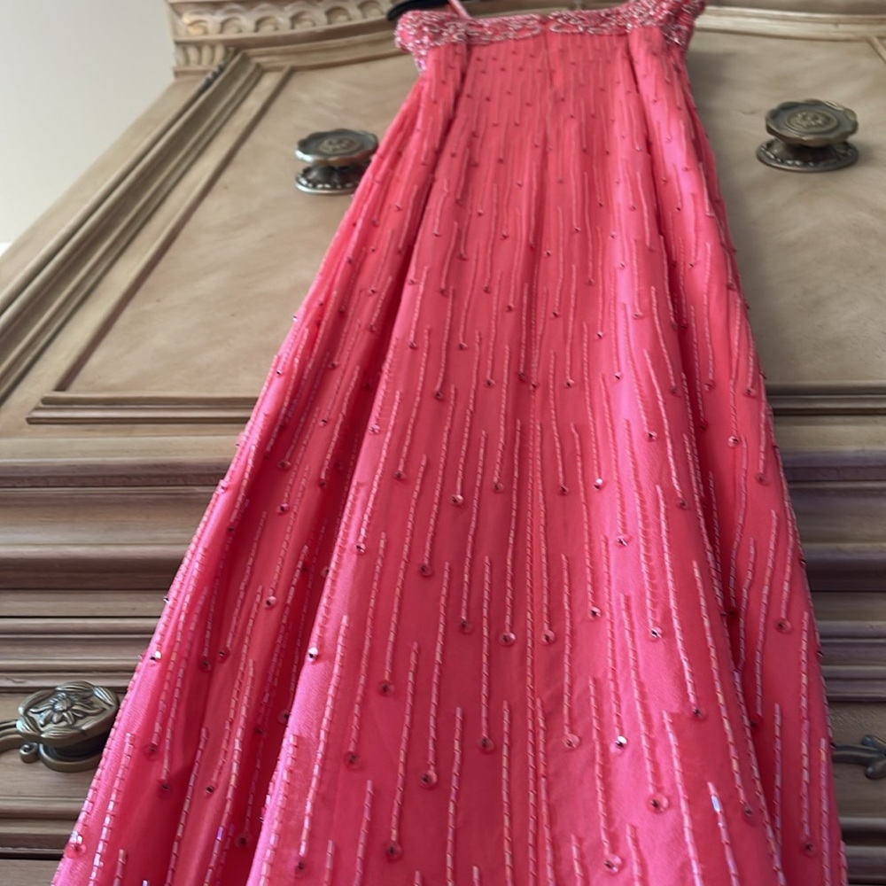 Alyce Designs Beaded Dress Gown prom wedding special event absolutely gorgeous - Picture 13 of 15